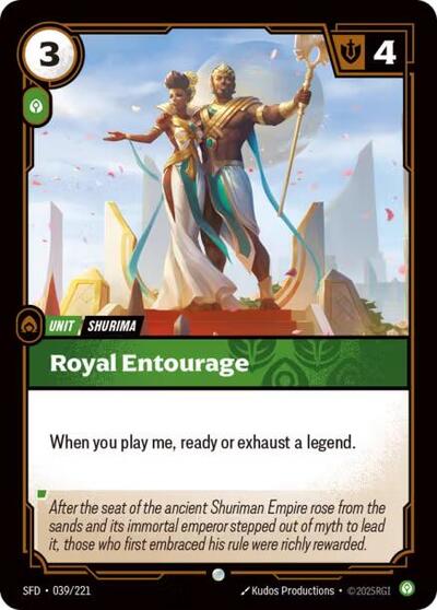 Spiritforged (SFD) - Royal Entourage (#039/221, Common) ()