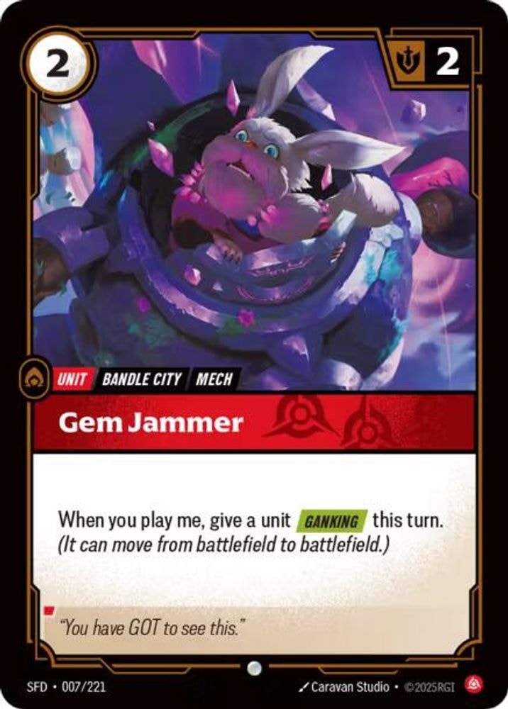 Spiritforged (SFD) - Gem Jammer (#007/221, Common) ()