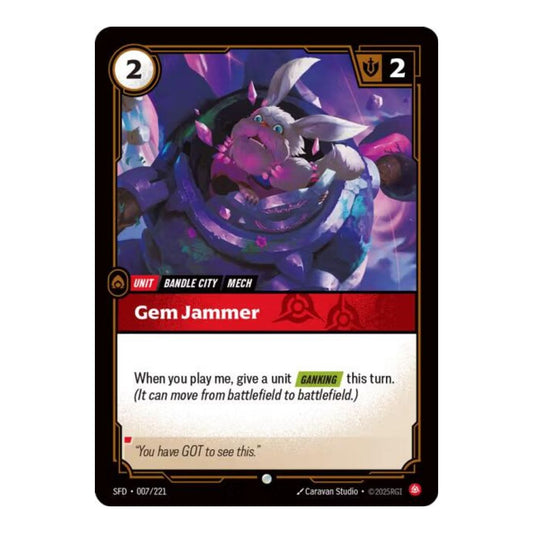 Spiritforged (SFD) - Gem Jammer (#007/221) (Near Mint)