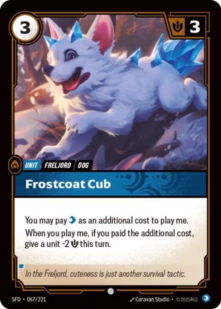 Spiritforged (SFD) - Frostcoat Cub (#067/221, Common) ()