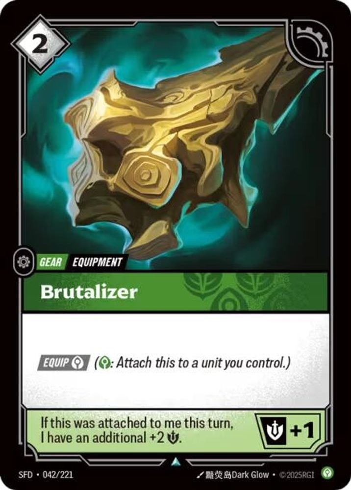 Spiritforged (SFD) - Brutalizer (#042/221, Uncommon) ()