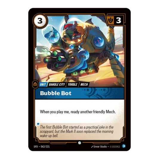 Spiritforged (SFD) - Bubble Bot (#062/221) (Near Mint)