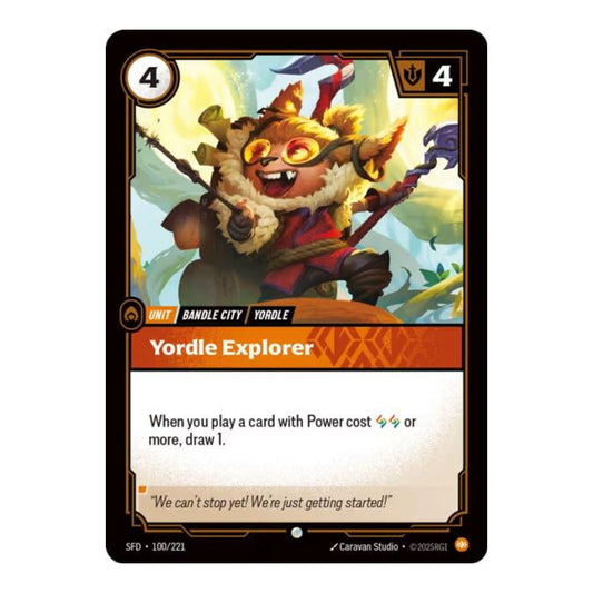 Spiritforged (SFD) - Yordle Explorer (#100/221) (Near Mint)