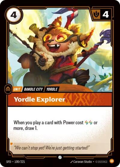 Spiritforged (SFD) - Yordle Explorer (#100/221, Common) ()