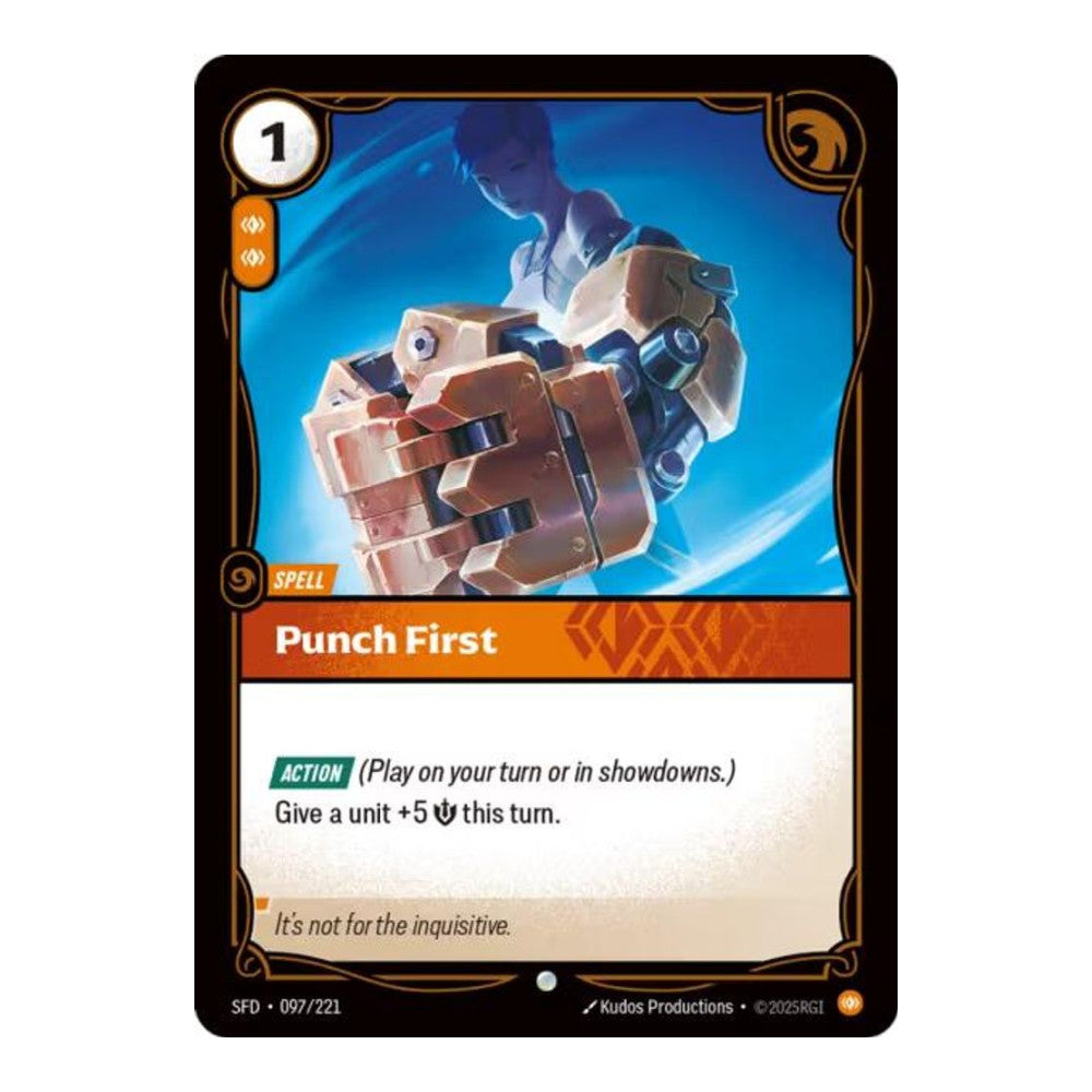Spiritforged (SFD) - Punch First (#097/221) (Near Mint)