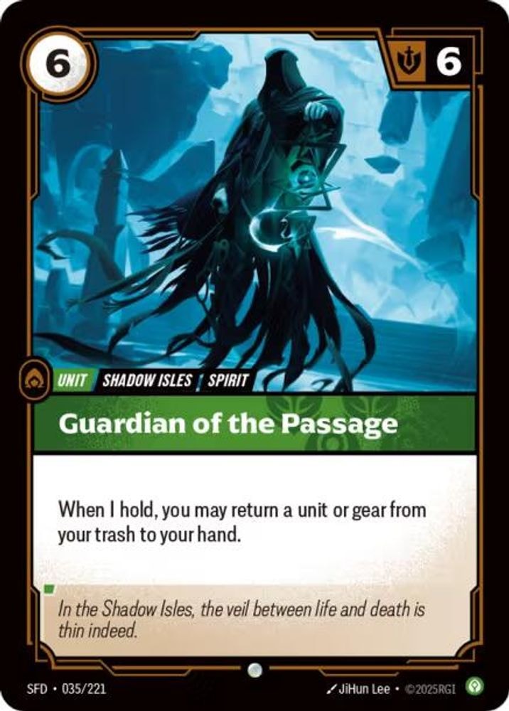 Spiritforged (SFD) - Guardian of the Passage (#035/221, Common) ()
