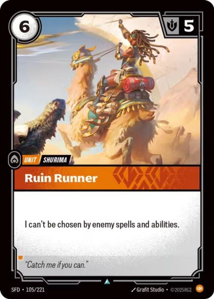 Spiritforged (SFD) - Ruin Runner (#105/221, Uncommon) ()