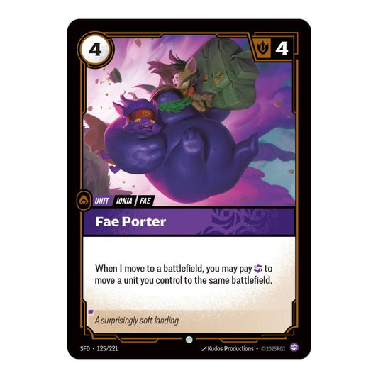 Spiritforged (SFD) - Fae Porter (#125/221) (Near Mint)