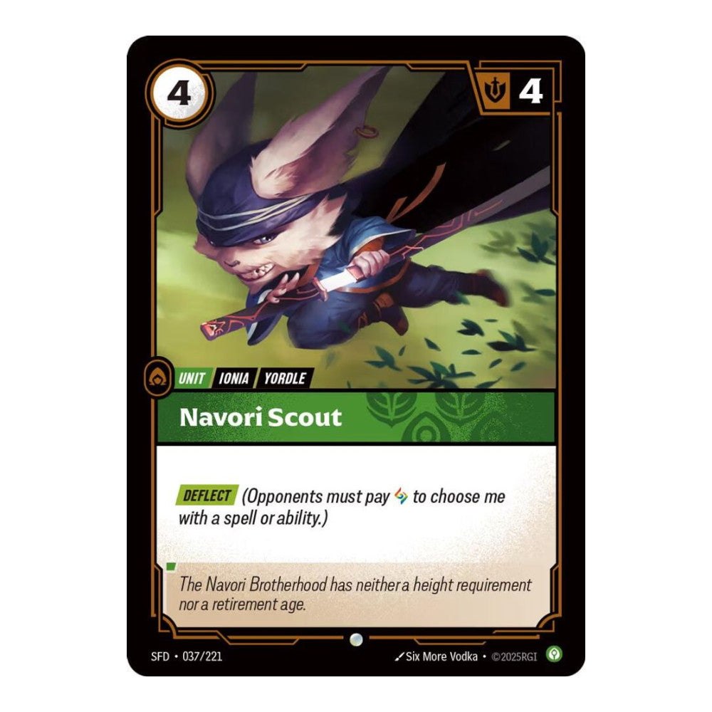 Spiritforged (SFD) - Navori Scout (#037/221) (Near Mint)