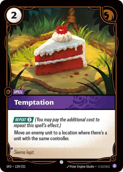 Spiritforged (SFD) - Temptation (#129/221, Common) ()