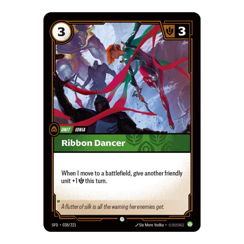 Spiritforged (SFD) - Ribbon Dancer (#038/221) (Near Mint)