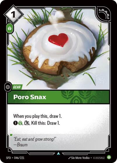 Spiritforged (SFD) - Poro Snax (#046/221, Uncommon) ()