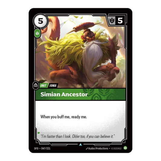 Spiritforged (SFD) - Simian Ancestor (#047/221) (Near Mint)