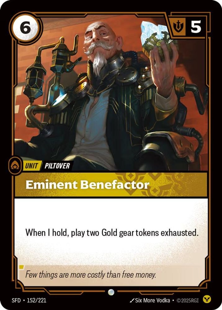 Spiritforged (SFD) - Eminent Benefactor (#152/221, Common) ()