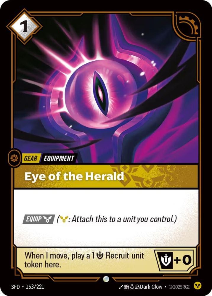 Spiritforged (SFD) - Eye of the Herald (#153/221, Common) ()