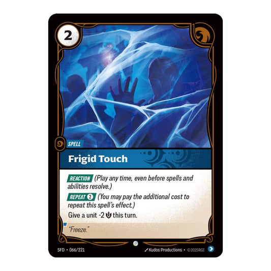 Spiritforged (SFD) - Frigid Touch (#066/221) (Near Mint)