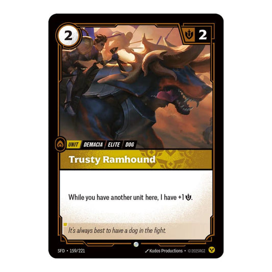 Spiritforged (SFD) - Trusty Ramhound (#159/221) (Near Mint)