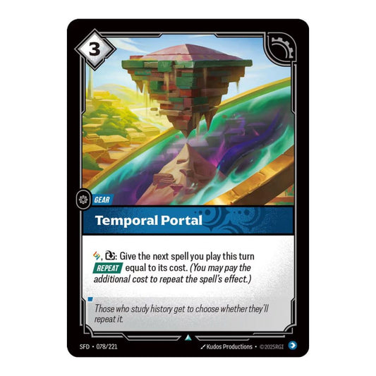 Spiritforged (SFD) - Temporal Portal (#078/221) (Near Mint)