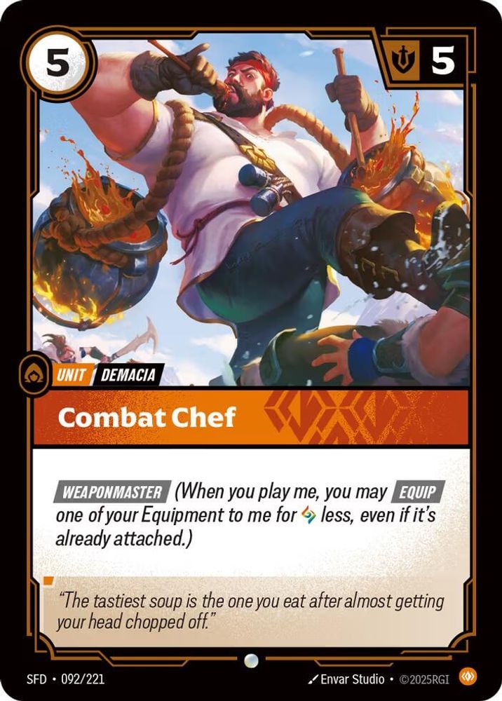 Spiritforged (SFD) - Combat Chef (#092/221, Common) ()