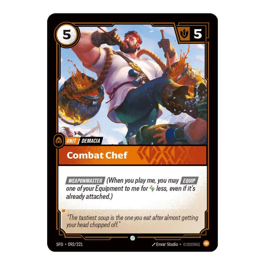 Spiritforged (SFD) - Combat Chef (#092/221) (Near Mint)