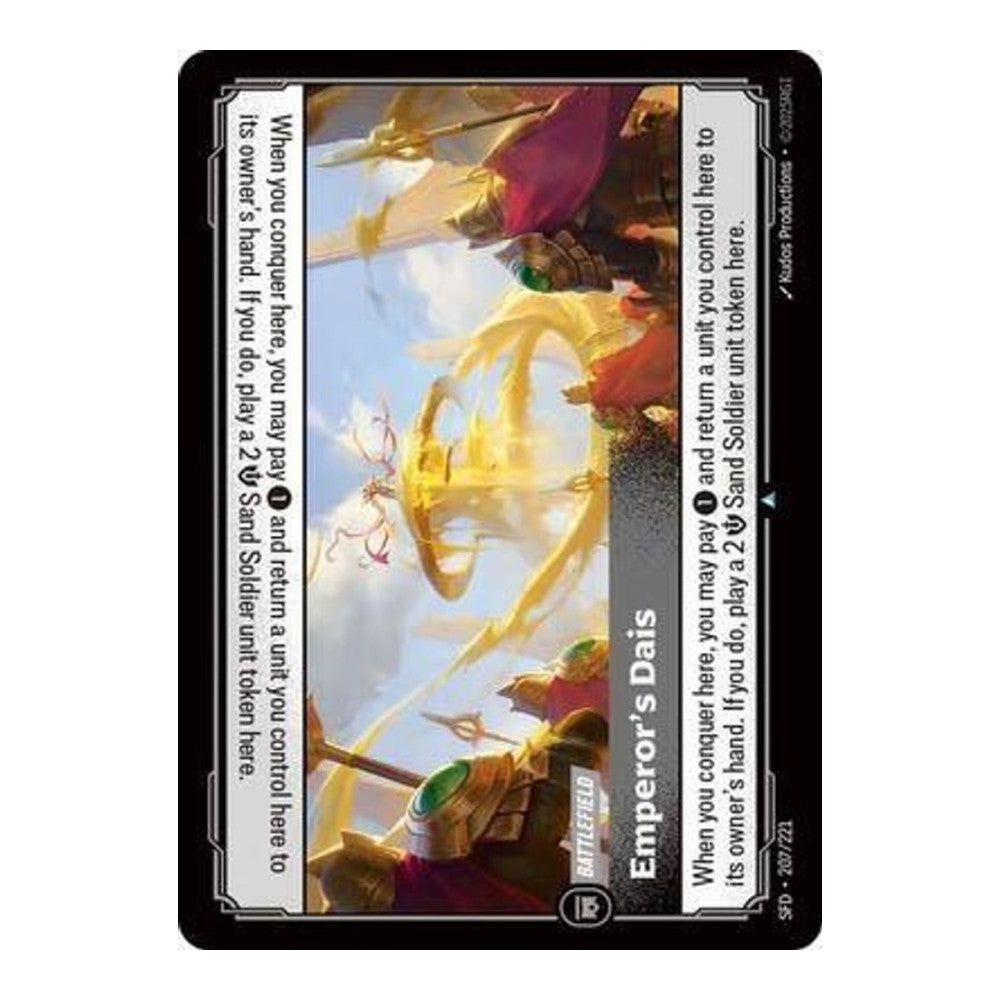 Spiritforged (SFD) - Emperor's Dais (#207/221) (Near Mint)