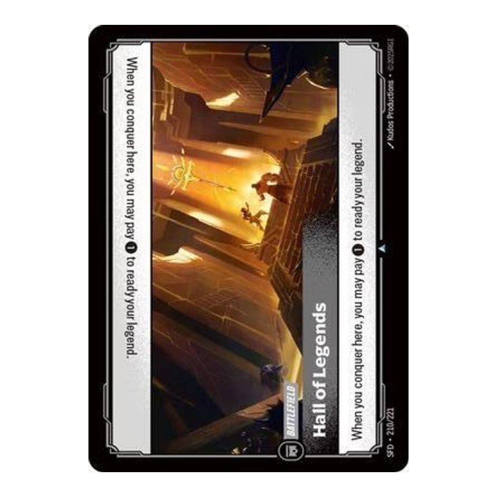 Spiritforged (SFD) - Hall of Legends (#210/221) (Near Mint)