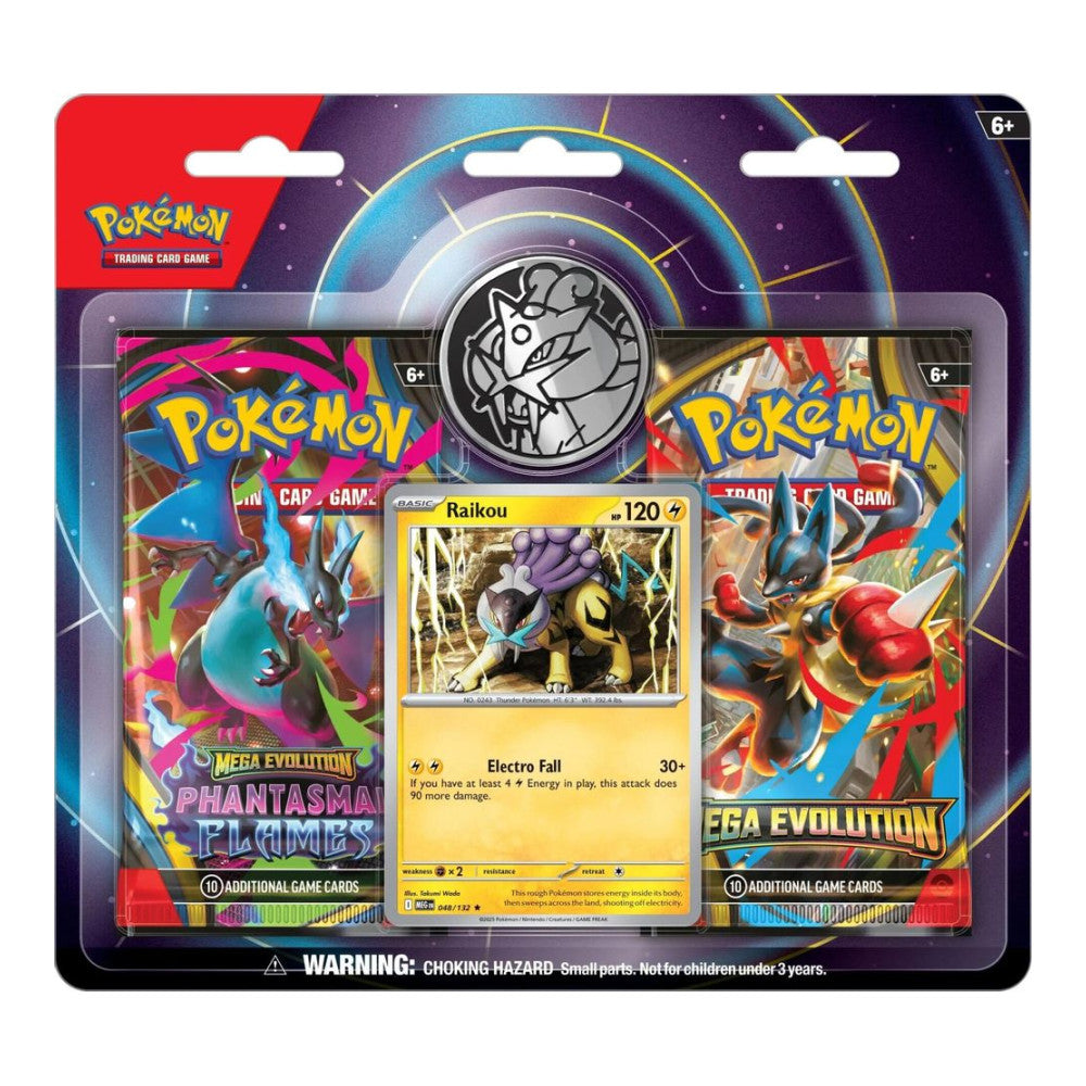 Miscellaneous Cards & Products (MCAP) - 2-Pack Blister [Raikou] (3-tab) () (Unopened)