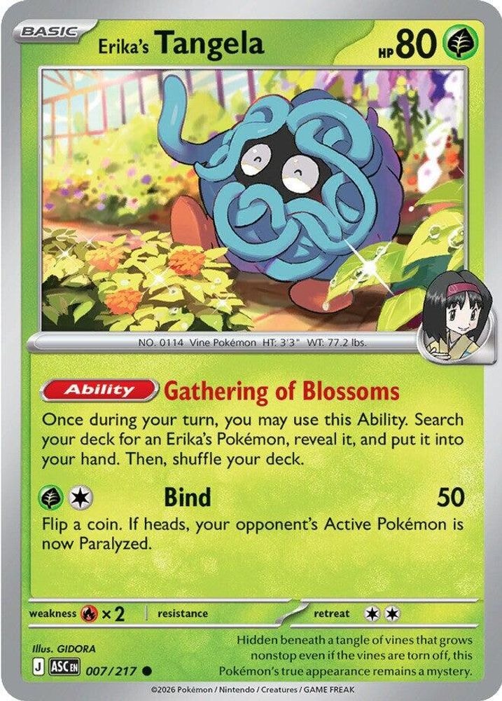 ME: Ascended Heroes (ASC) - Erika's Tangela - 007/217 (#007/217, Common) ()