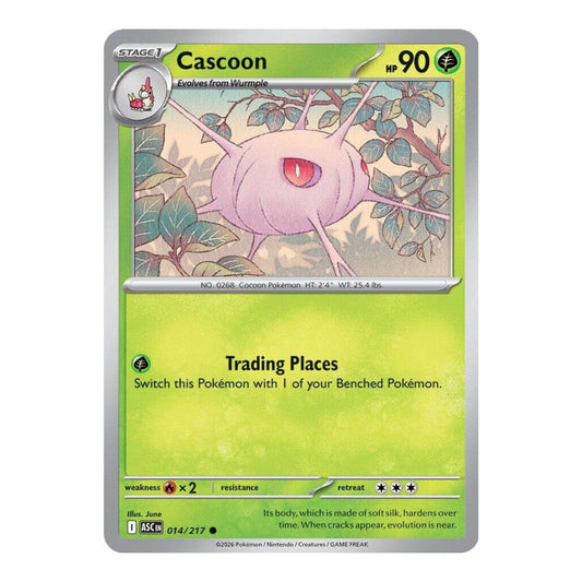 ME: Ascended Heroes (ASC) - Cascoon (#014/217) (Near Mint)