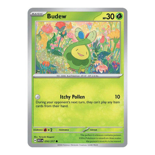 ME: Ascended Heroes (ASC) - Budew - 016/217 (#016/217) (Near Mint)