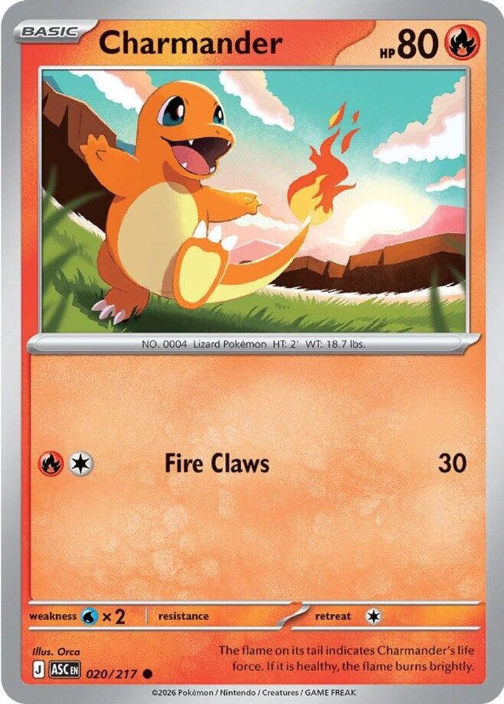 ME: Ascended Heroes (ASC) - Charmander (#020/217, Common) ()