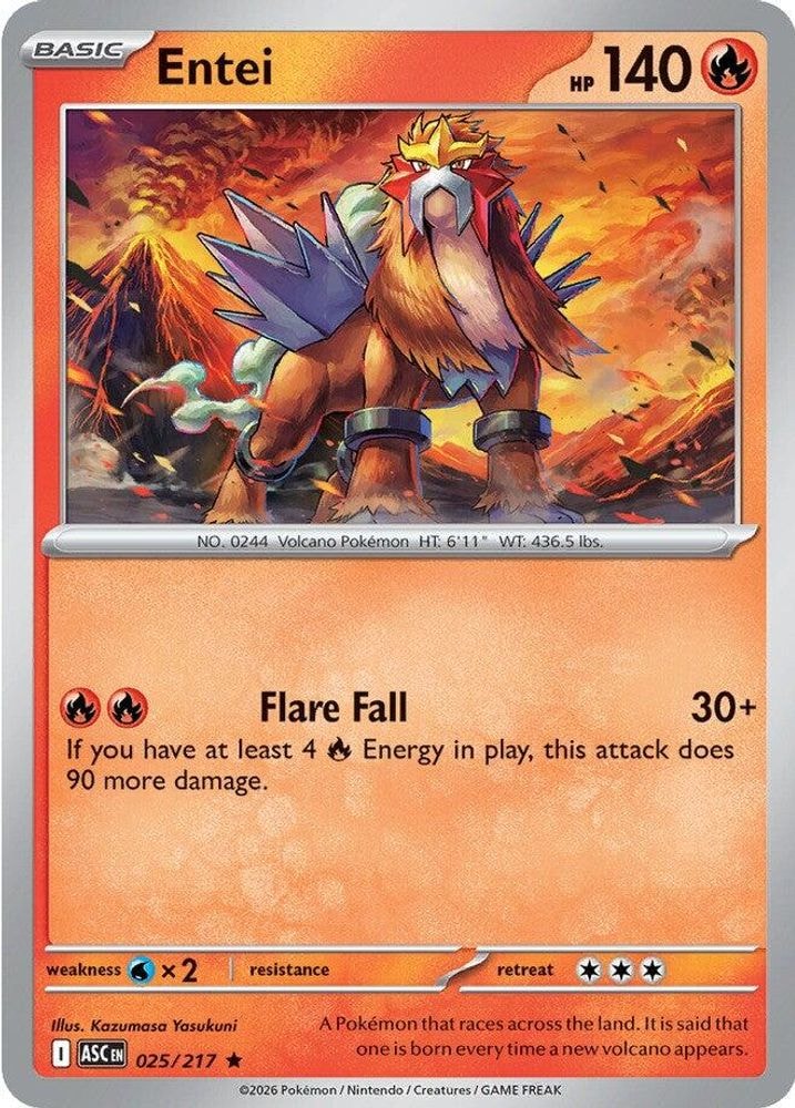 ME: Ascended Heroes (ASC) - Entei (#025/217, Rare) ()