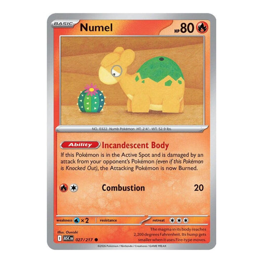 ME: Ascended Heroes (ASC) - Numel - 027/217 (#027/217) (Near Mint)