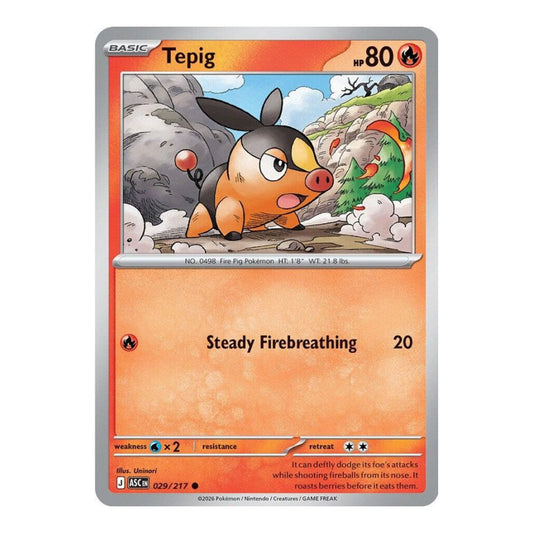 ME: Ascended Heroes (ASC) - Tepig (#029/217)