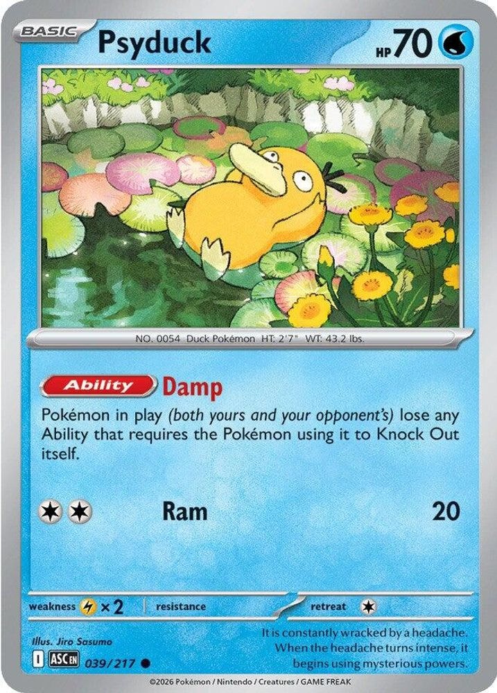ME: Ascended Heroes (ASC) - Psyduck - 039/217 (#039/217, Common) ()