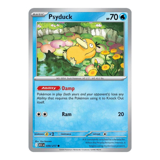 ME: Ascended Heroes (ASC) - Psyduck - 039/217 (#039/217) (Near Mint)