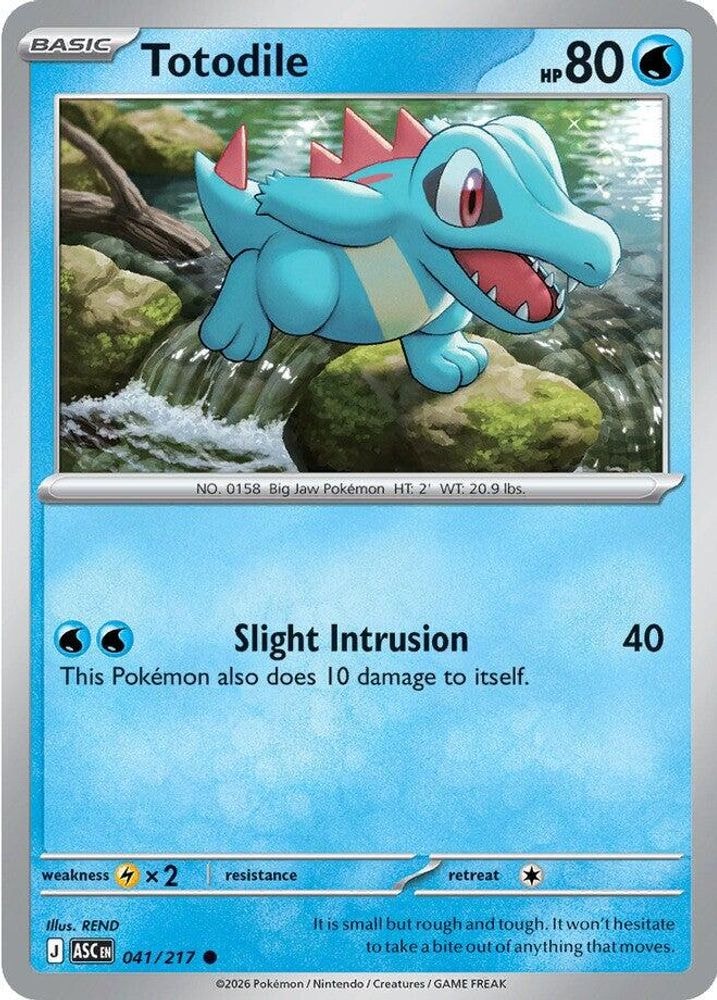 ME: Ascended Heroes (ASC) - Totodile (#041/217, Common) ()