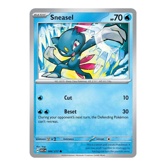 ME: Ascended Heroes (ASC) - Sneasel (#044/217) (Near Mint)