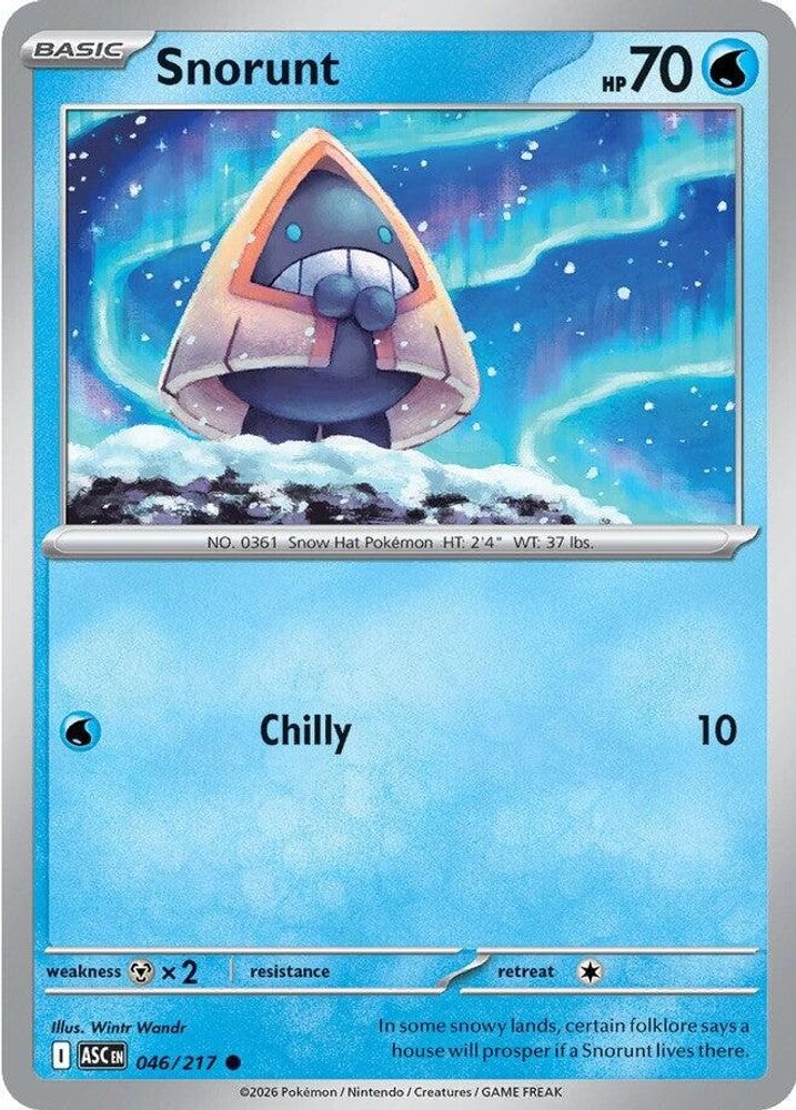 ME: Ascended Heroes (ASC) - Snorunt - 046/217 (#046/217, Common) ()