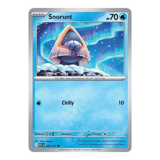 ME: Ascended Heroes (ASC) - Snorunt - 046/217 (#046/217) (Near Mint)