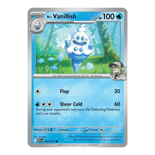ME: Ascended Heroes (ASC) - N's Vanillish (#050/217) (Near Mint)