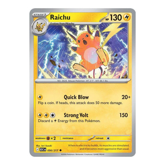 ME: Ascended Heroes (ASC) - Raichu (#056/217) (Near Mint)
