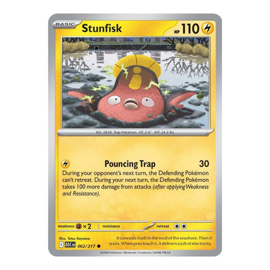 ME: Ascended Heroes (ASC) - Stunfisk (#062/217) (Near Mint)