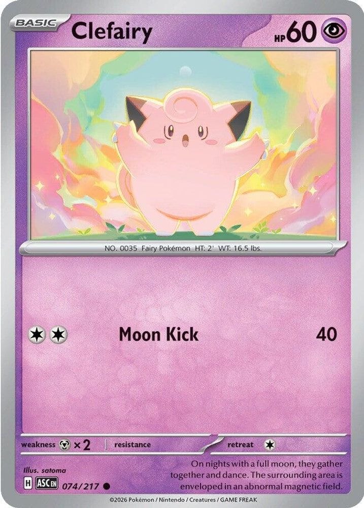 ME: Ascended Heroes (ASC) - Clefairy (#074/217, Common) ()
