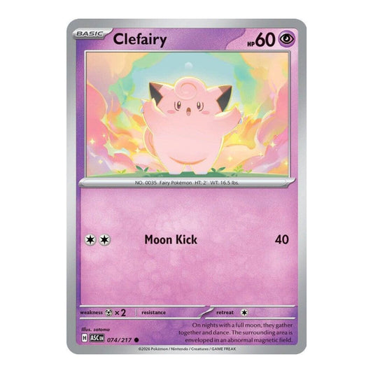 ME: Ascended Heroes (ASC) - Clefairy (#074/217) (Near Mint)