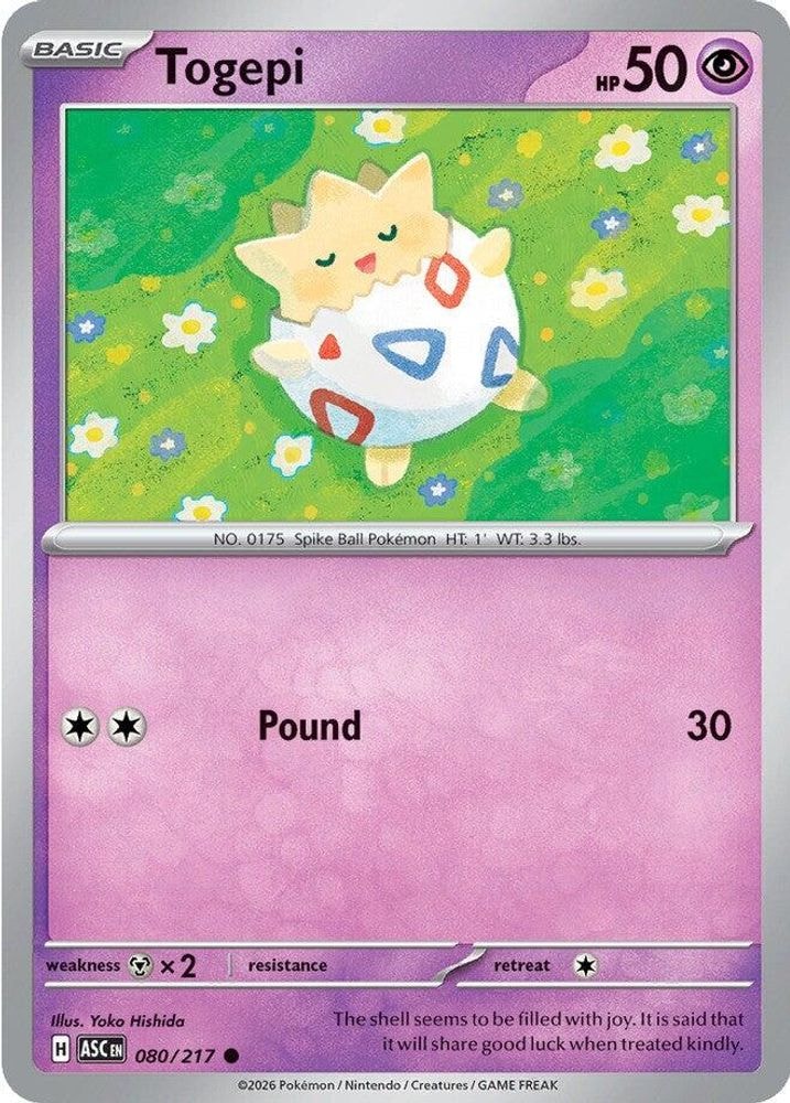 ME: Ascended Heroes (ASC) - Togepi (#080/217, Common) ()