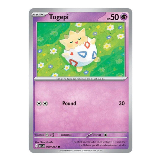 ME: Ascended Heroes (ASC) - Togepi (#080/217) (Near Mint)