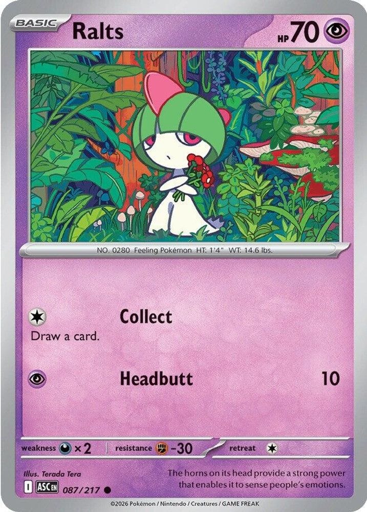 ME: Ascended Heroes (ASC) - Ralts (#087/217, Common) ()