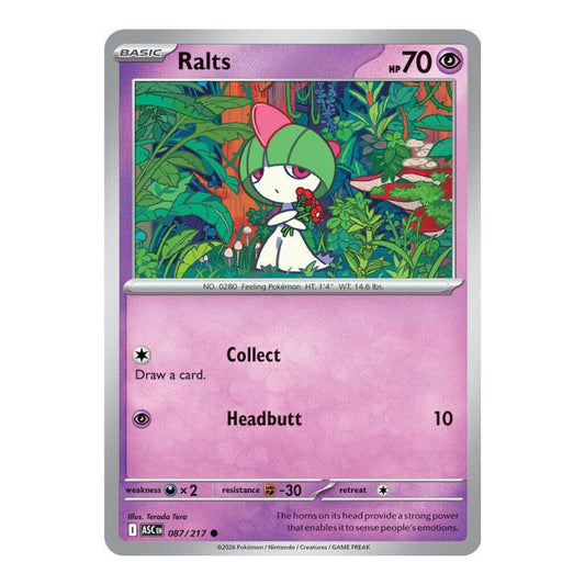 ME: Ascended Heroes (ASC) - Ralts (#087/217) (Near Mint)