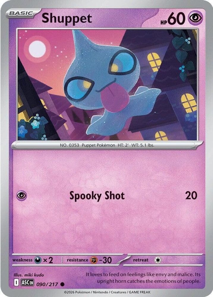 ME: Ascended Heroes (ASC) - Shuppet (#090/217, Common) ()